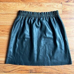 LOFT Faux Leather Skirt